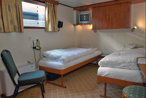 Cabin on the MS Fluvius